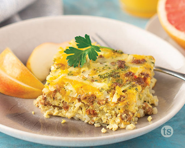 Artichoke Spinach Breakfast Bake