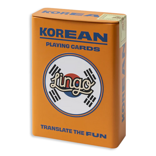 Korean Playing Cards Travel Tin