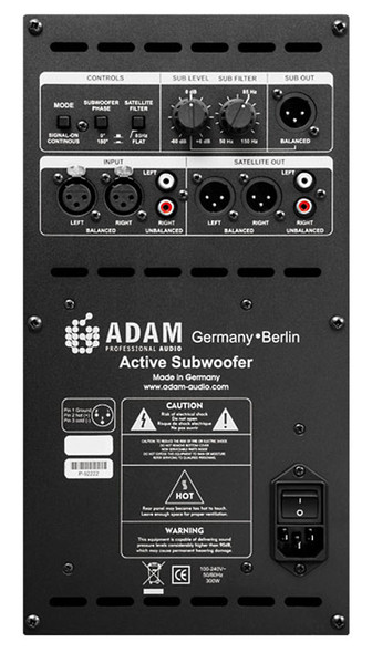 ADAM SUB12 200 Watt Active Subwoofer 