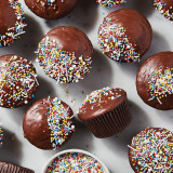 Favorite fudge cupcakes made with All-Purpose Flour, image opens a dialog.