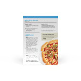 Back of package for gluten-free bread and pizza mix, image opens a dialog.