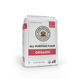 Organic All-Purpose Flour packaging, image opens a dialog.