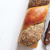 Baguette topped with Artisan Bread Topping, image opens a dialog.
