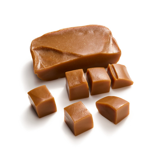 Caramel Baking Block - sliced