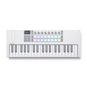 Novation Launchkey Mini 37 White [MK4] Straight Top