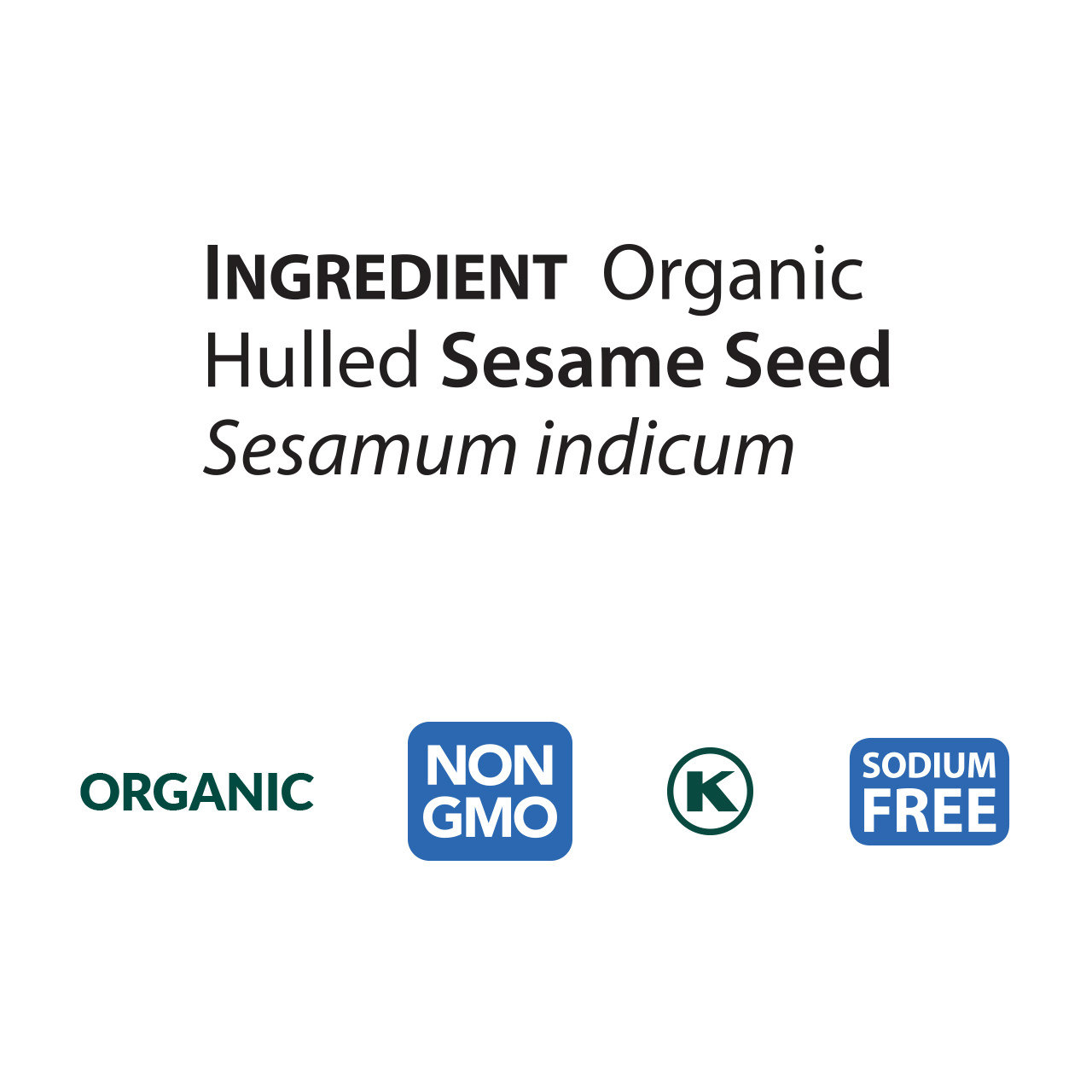 Sesame Tahini, Roasted, Organic