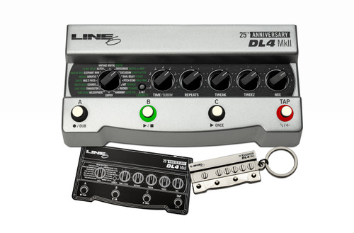 DL4 MkII Delay Stompbox Modeler  Special Edition 25th Anniversary Silver