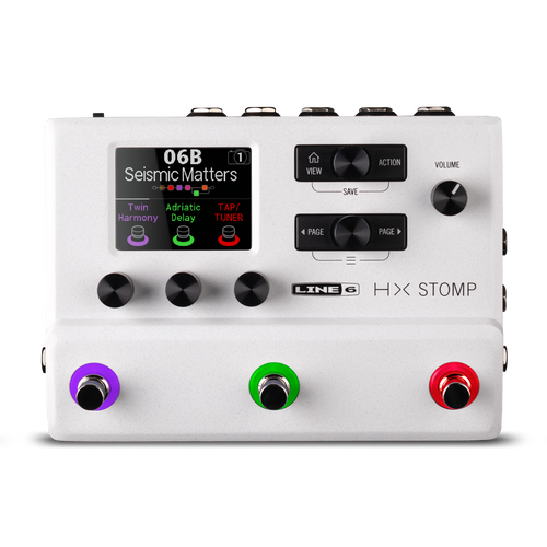 HX Stomp Amp and Effects Processor Stomptrooper White